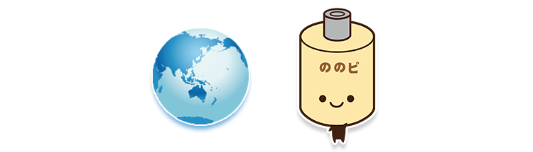 野々村設備キャラクター「ののピ」